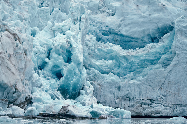 Glacier front of Nordenskjöldbreen