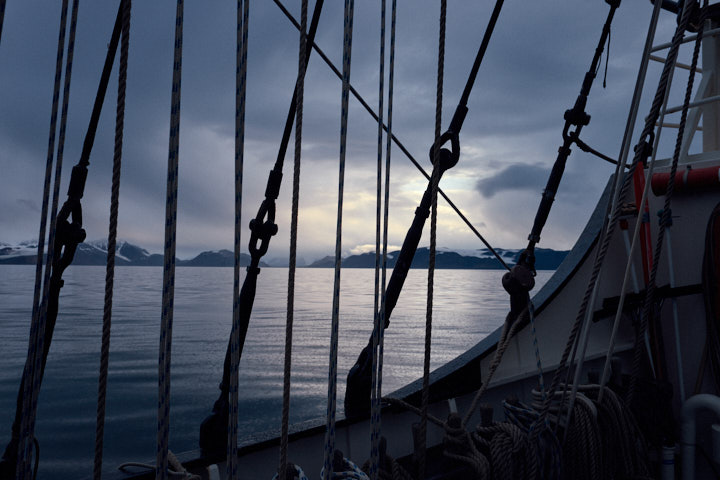 Coastline of Albert I. Land